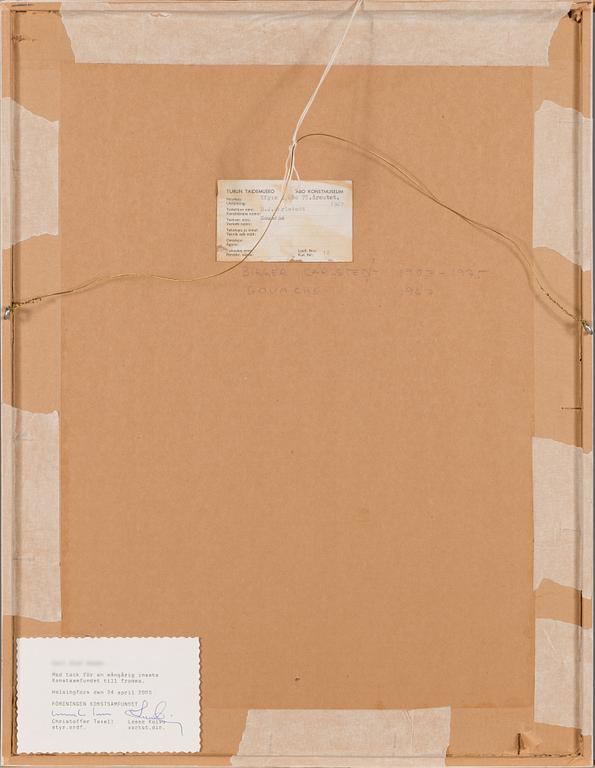 Birger Carlstedt, guassi.