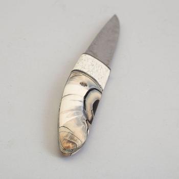 ANDRZEJ RYBAK, kniv, "Gentlemans Knife", samtida.