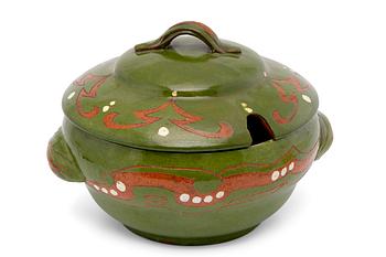 102. Alfred William Finch, A TUREEN WITH COVER.