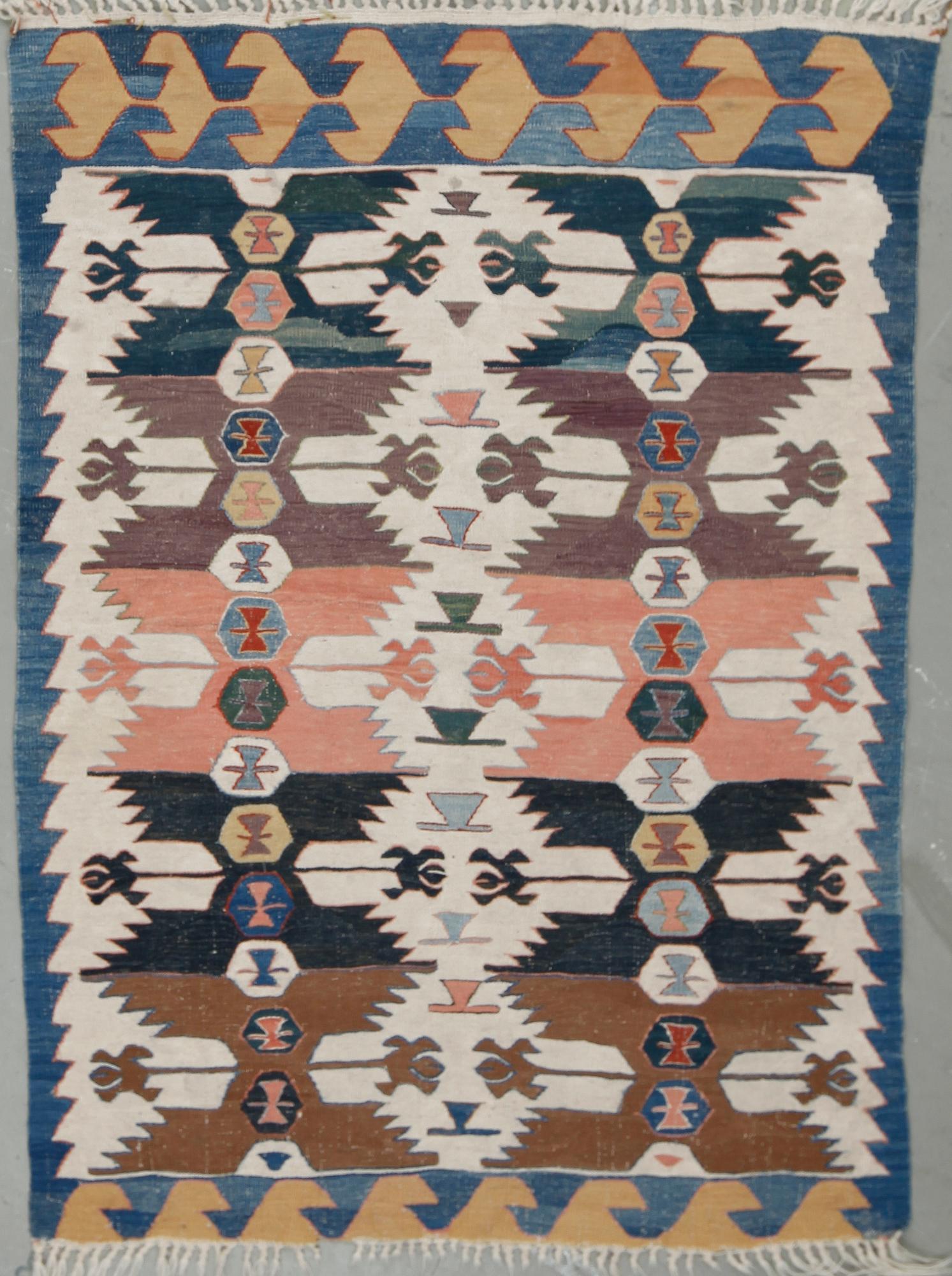 KELIM, Old sannolikt Anatolisk, ca 152x110 cm.