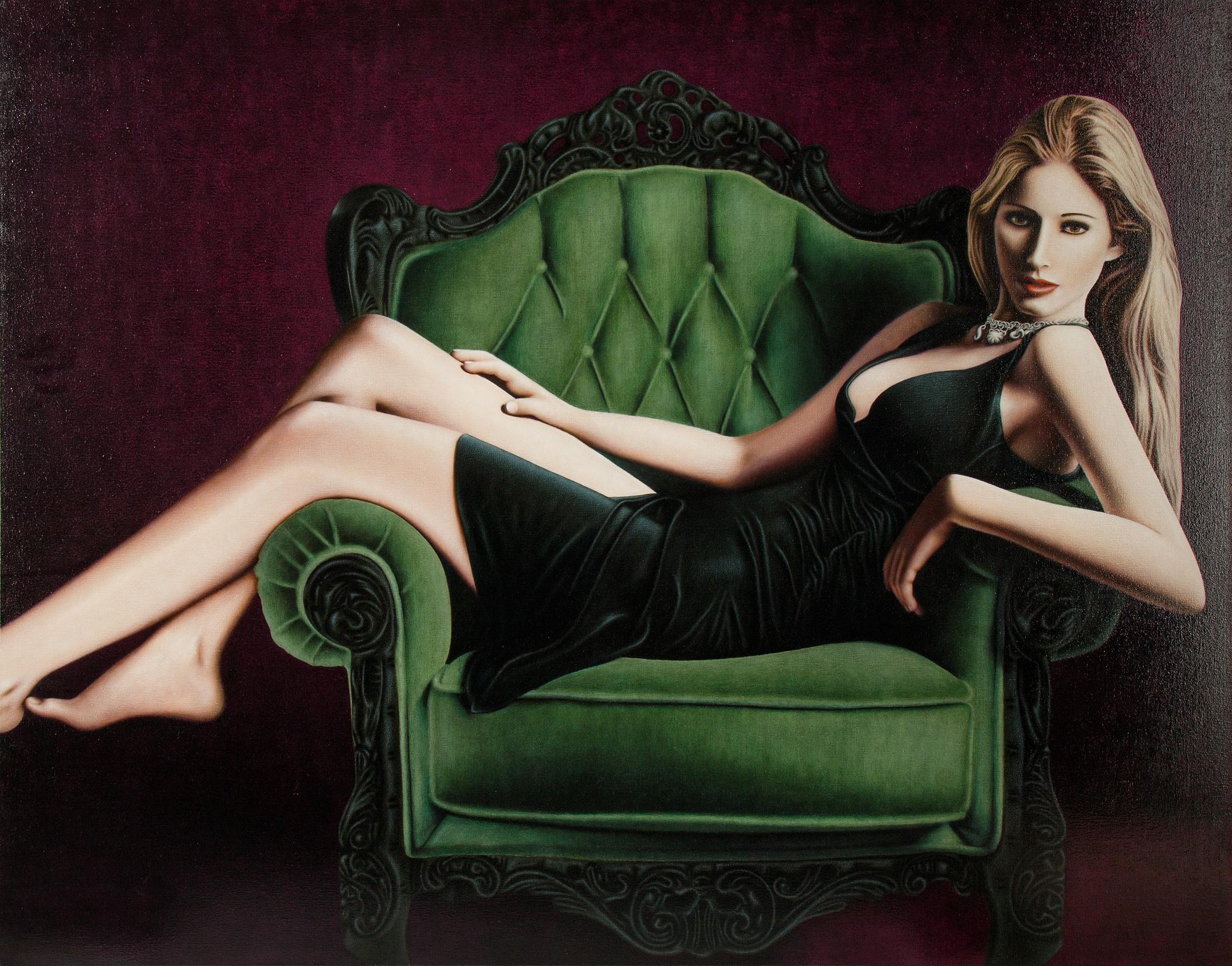 Ralf Arzt, oil on canvas, signed.