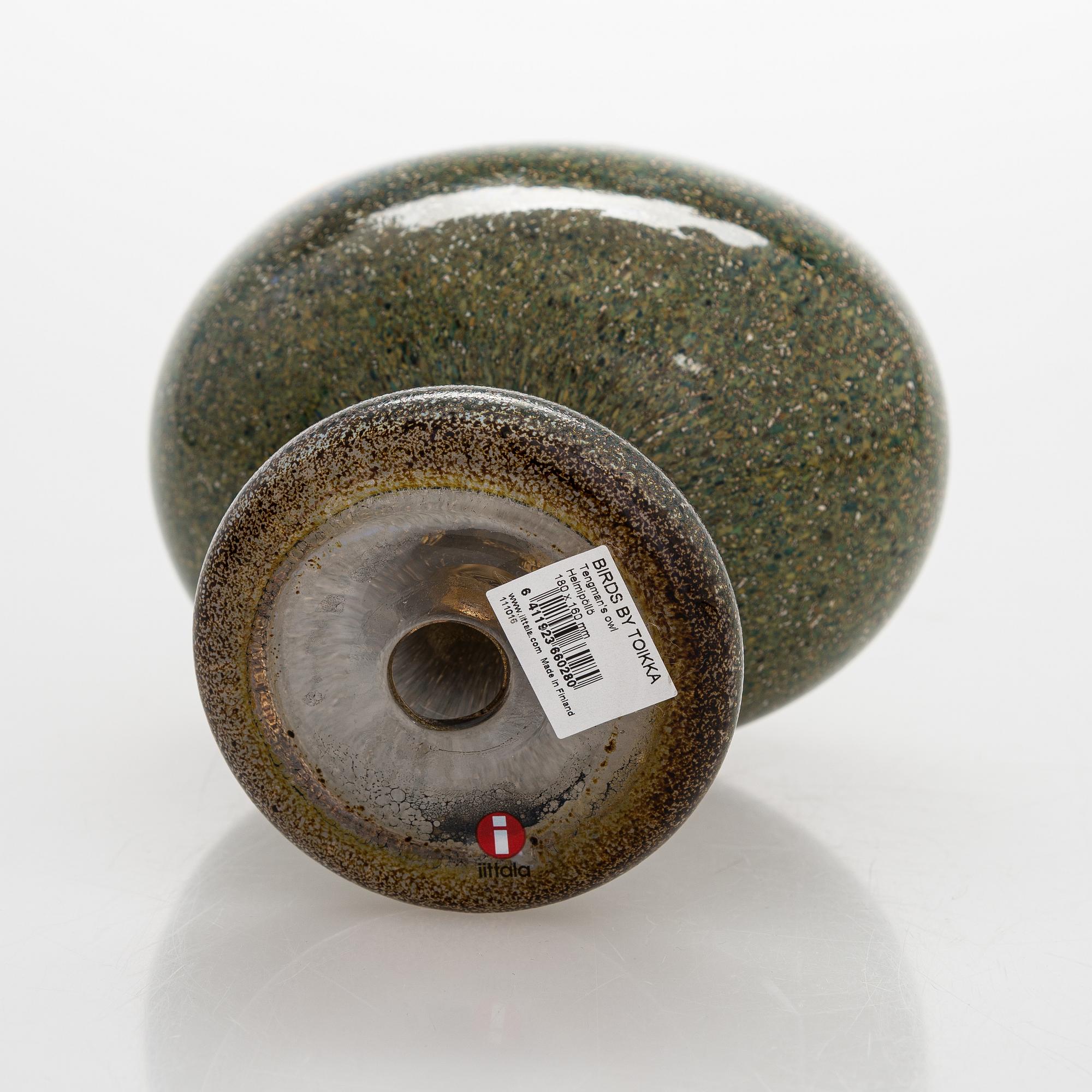 Oiva Toikka,  glass bird, signed O. Toikka Iittala.