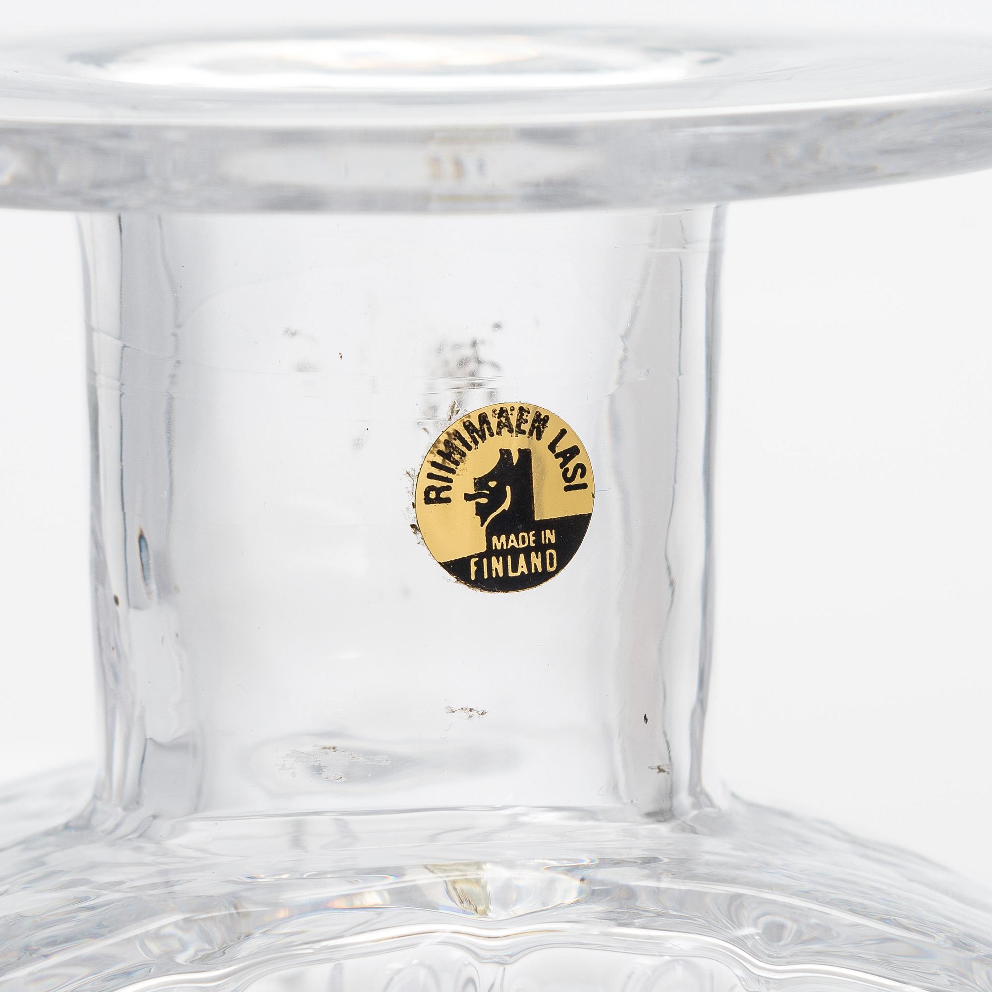 Helena Tynell, A 'Sun bottle' for Riihimäen Lasi Oy. In production 1964-1974.