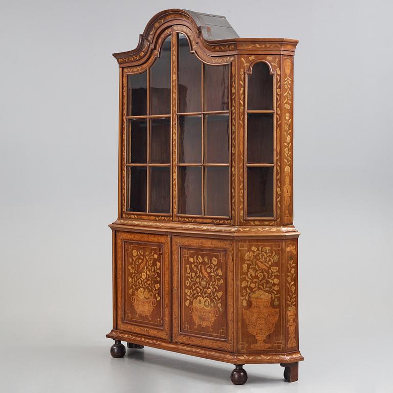 A Dutch late 19th century cabinet.
