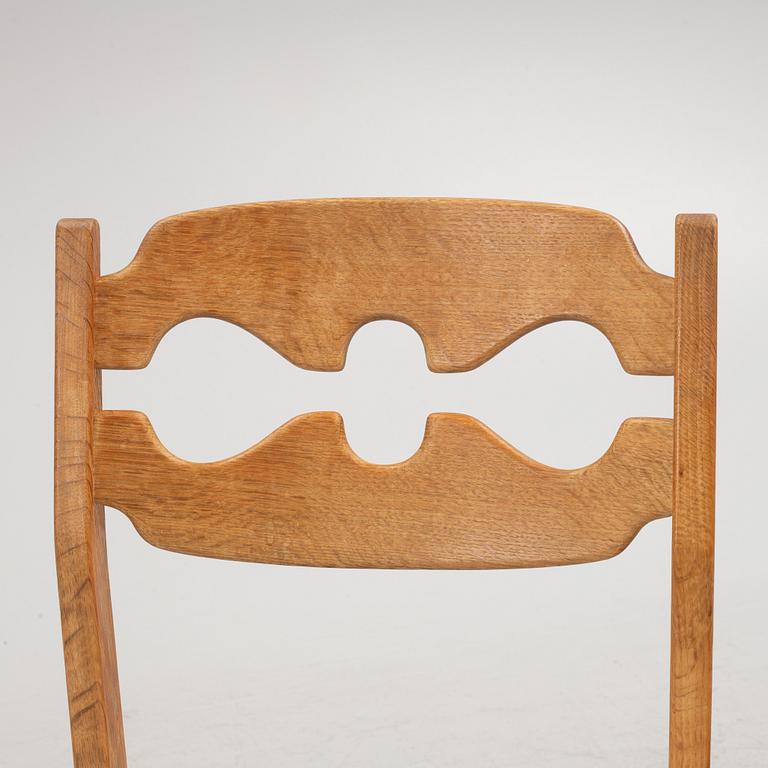 Henning Kjaerulf, six "Razor Blade" chairs, Denmark, second half of the 20th century.