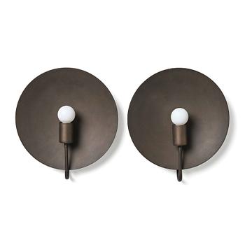46. Workstead, a pair of "Helios Ada Wall Lamps",  Ludwig and Larsen, USA, 2021.