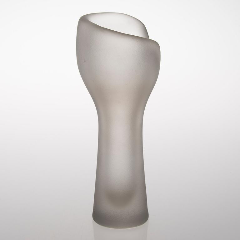 A 'Devil's Fist' glass sculpture signed Timo Sarpaneva, Iittala.