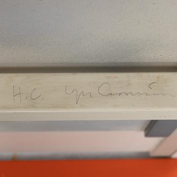 Igor Cronsioe, fällstolar, 2 st, "Sudden Seat", numrerad 83/95, samt HC, Futura Gallery, Stockholm 1983, signerad.