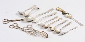 PARTI NYSILVER, ca 40 delar.