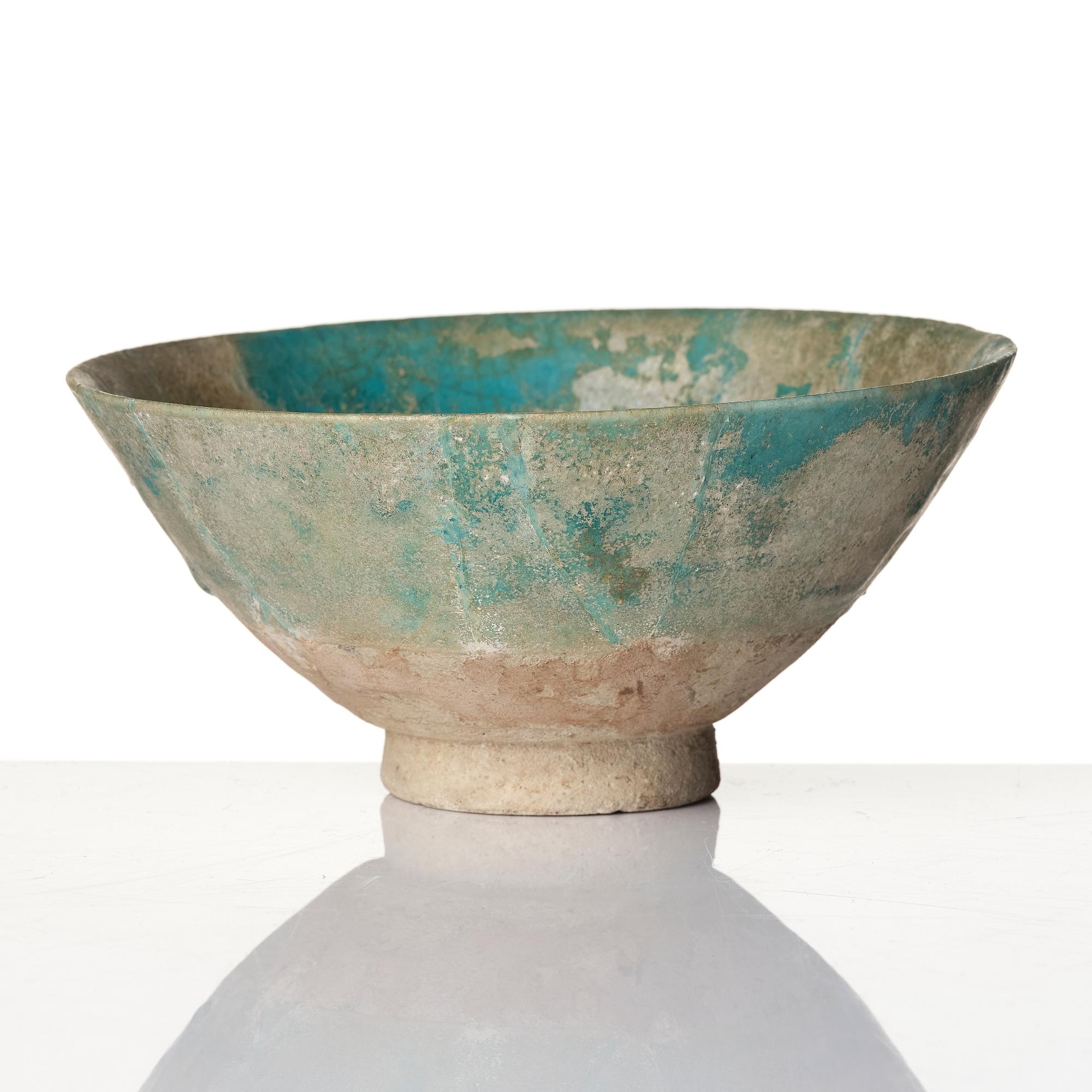 Skål, lergods med lysterdekor, Keshan, Iran, 1200-/1300-tal.