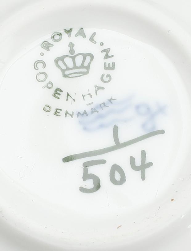 KAFFESERVIS, 26 delar, porslin, Musselmalet, Royal Copenhagen.