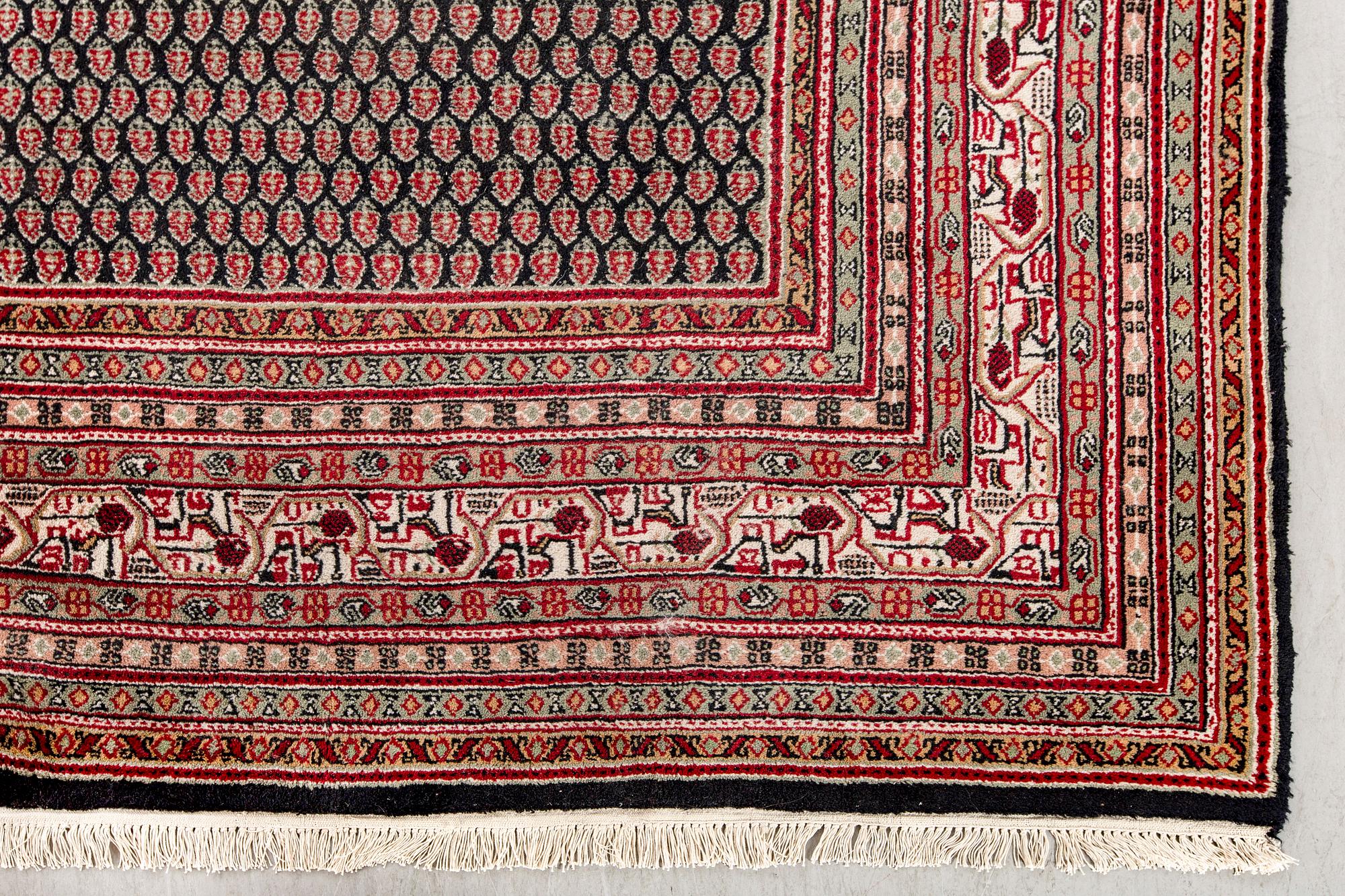 An old Bidjar carpet ca 345 x 250 cm.