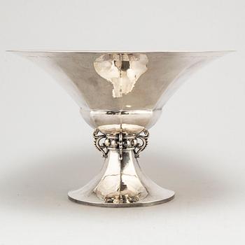 WA BOLIN, skål, silver, 1927.