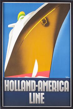 Willem Frederik Broek Ten · WILLEM FREDERIK BROEK TEN, efter, affisch, Soho print edition, 1900-talets sista kvartal.