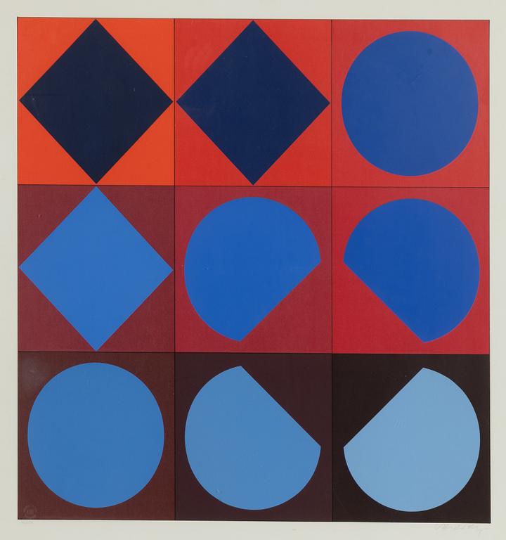 Victor Vasarely, Komposition.