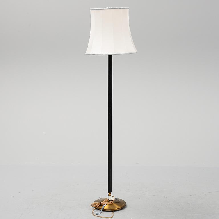 A Böhlmarks model 2755 floor light, 1920's/30's.