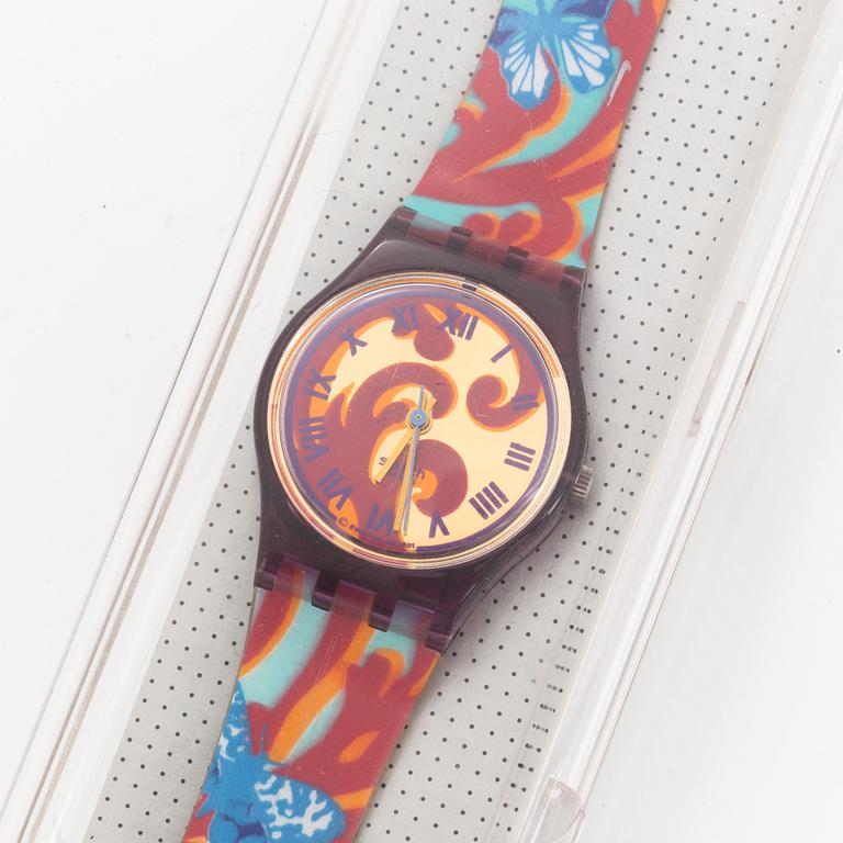 Swatch, Fleur de Lyss, armbandsur, 25 mm.