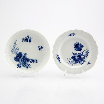 Servis 52 dlr "Blå blomst" Royal Copenhagen.