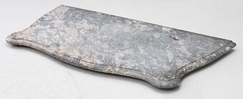 Marble top, 19th century.