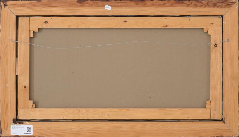 BO HULTÉN, olja på duk, signerad.