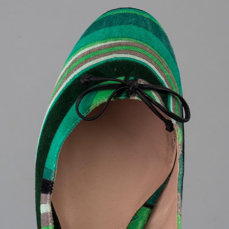 Velvet ballerinashoesby Missoni.