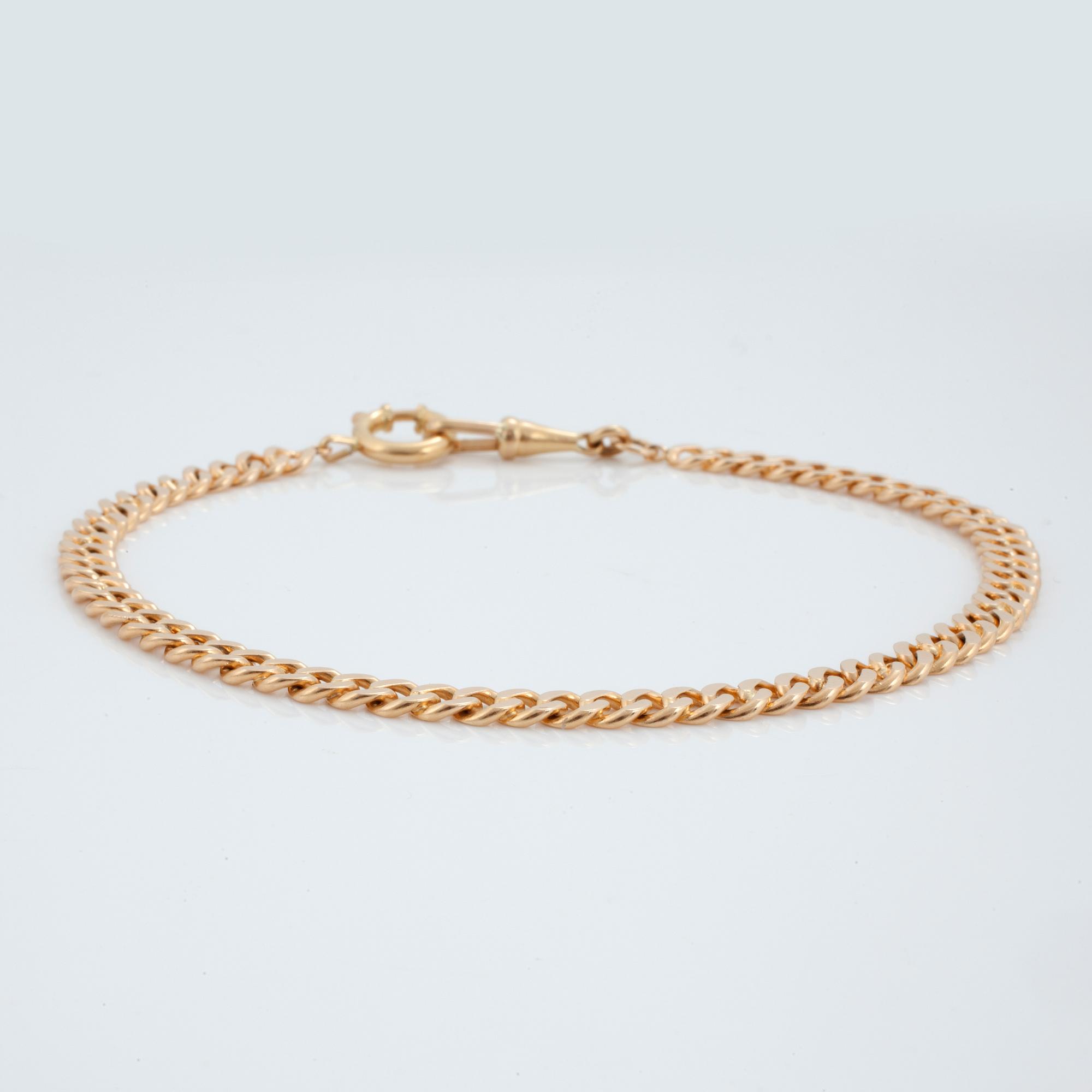FICKURSKEDJA, 18K guld, ca 1969.