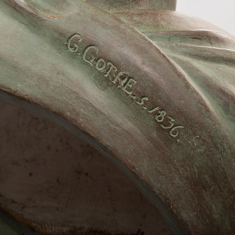 Erik Gustaf Göthe, ERIK GUSTAF GÖTHE, depicting Karl XIV Johan (King of Sweden 1818-44).