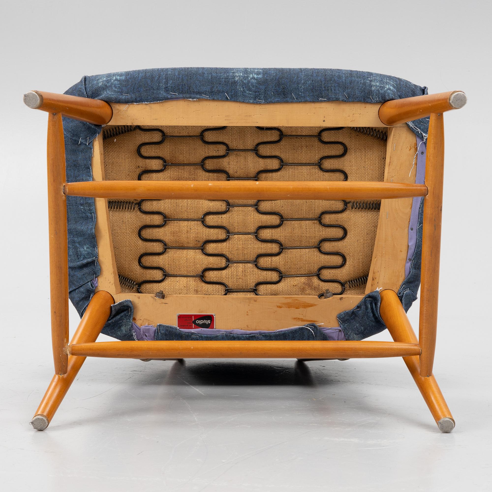 Alf Svensson, a 'TeVe' armchair, Bra Bohag, Studio Ljungs Industrier 1950s.