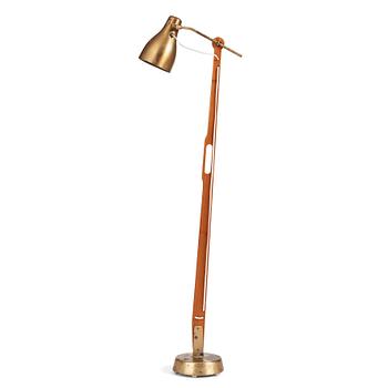 326. Hans Bergström, a floor lamp, model "544", ateljé Lyktan, Sweden 1940-50s.