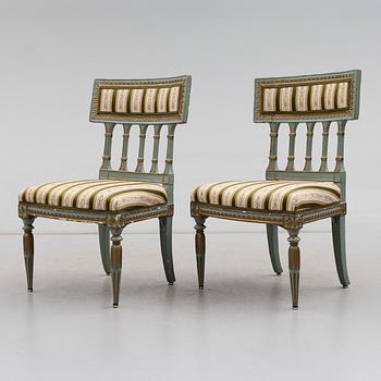 STOLAR, 1 par, gustavianska, 1700-tal.