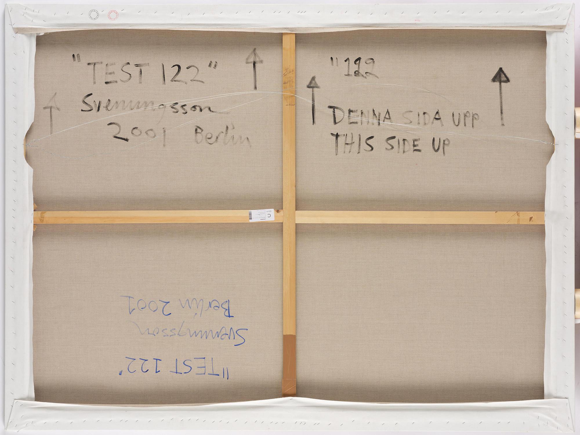 Jan Svenungsson, "Test 122".