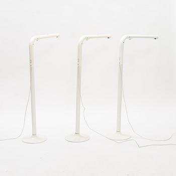 A set of three floor lamps, "Tuben", by Anders Pehrson, Ateljé Lyktan, Åhus, Sweden.