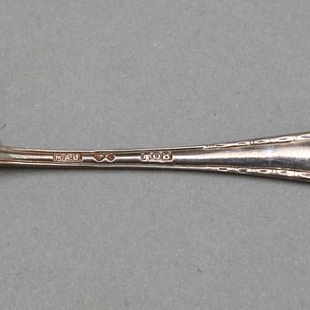 PARTI SILVER, 26 delar, bl.a. GAB, Stockholm, 1923. Vikt ca 295 gram.