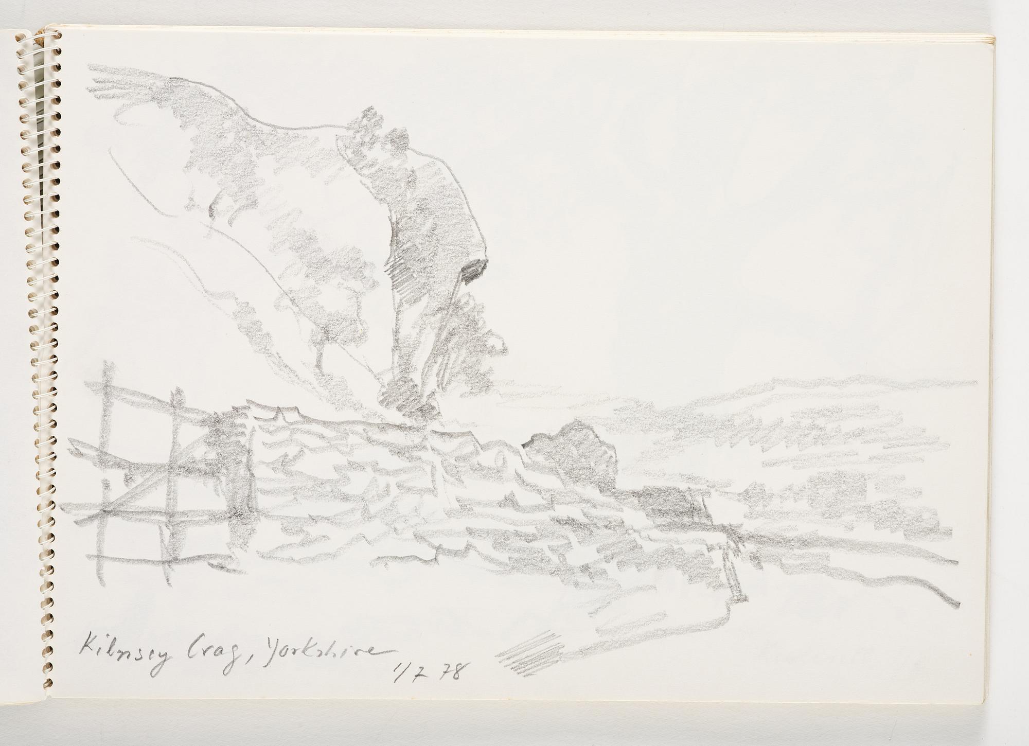 Lotte Laserstein, 3 skissblock med teckningar.