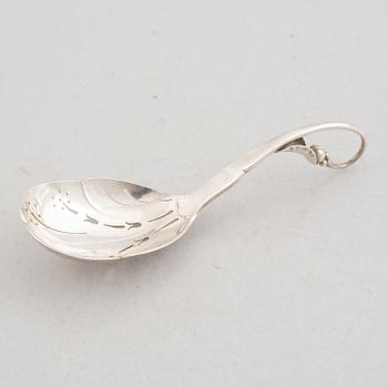 Two Silver Serving Spoons, including Georg Jensen.