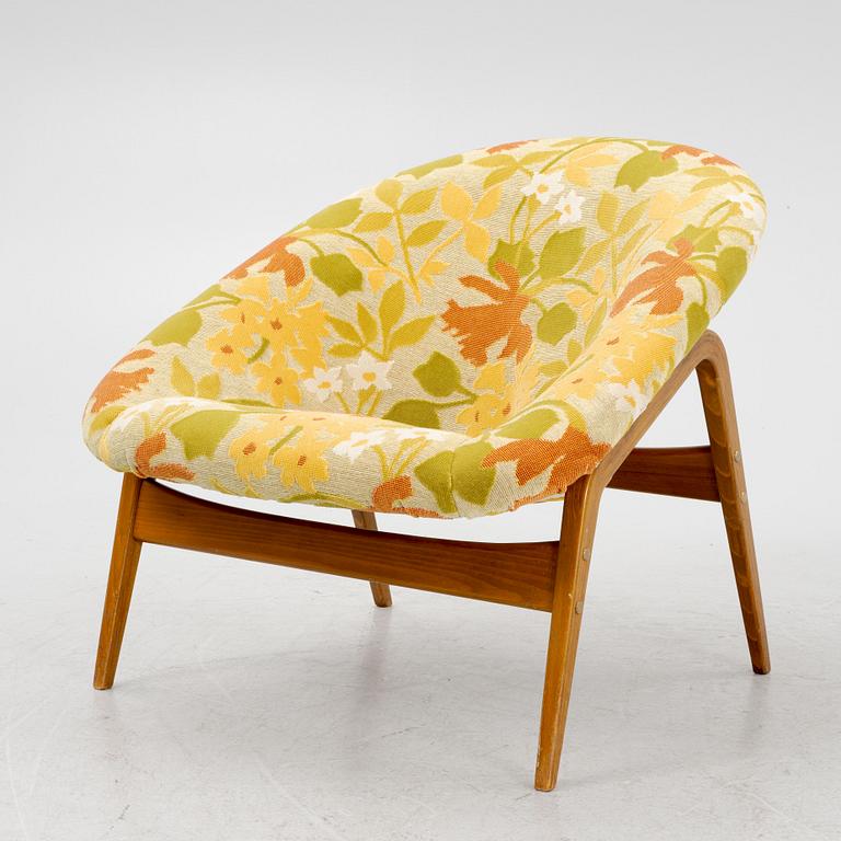 Hartmuth Lohmeyer, a 'Columbus' armchair from the 'Studio Collection', Dux, Ljungs Industrier AB, c. 1954.