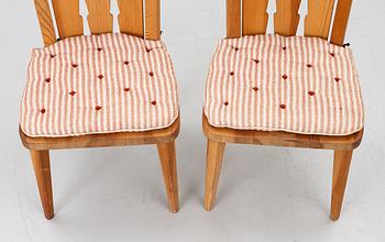 Nordiska Kompaniet, Pair of chairs. Swedish Modern. “Ekerö”, mid-20th century.