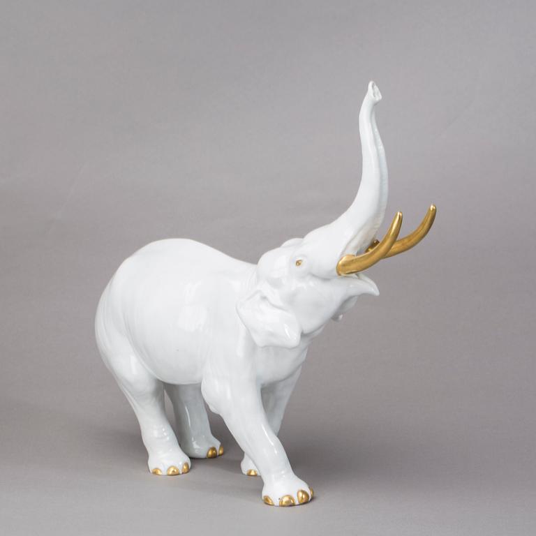 FIGURIN, porslin, Karl Ens, Tyskland, 1900-tal.
