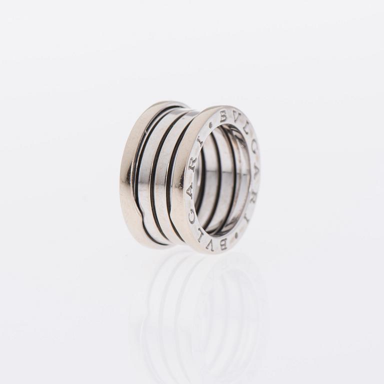 RING, 18K vitguld, "B.Zero1", Bulgari. Vikt ca 11,7 g.