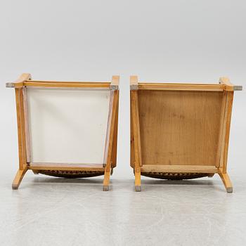 Axel Larsson, a pair of armchairs, presumably Bodafors, Sweden, 1930's.