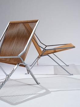 Poul Kjaerholm, a pair of 'PK 25' easy chairs, 'The Element Chair', edition E Kold Christensen, Denmark ca 1962.