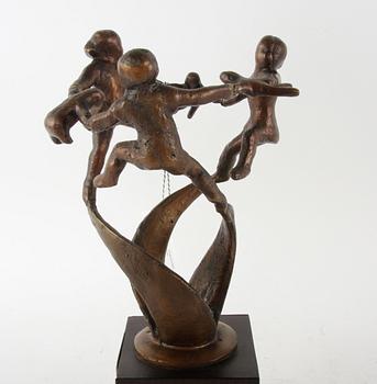 FORSLUND, BROR, skulptur, brons.