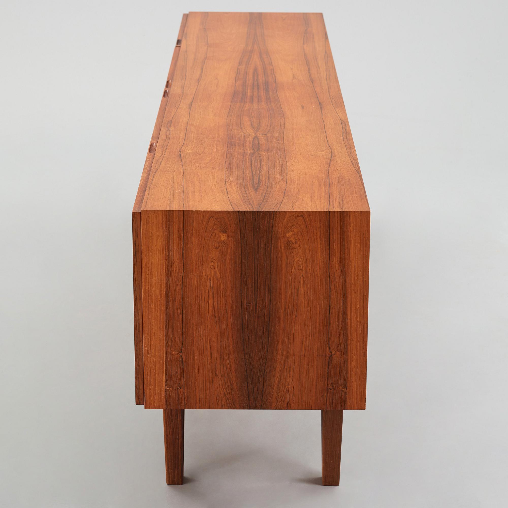 Ib Kofod-Larsen, a rosewood sideboard, Seffle, Sweden 1960s.