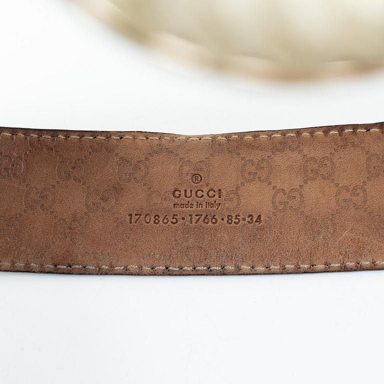 Gucci, skärp.