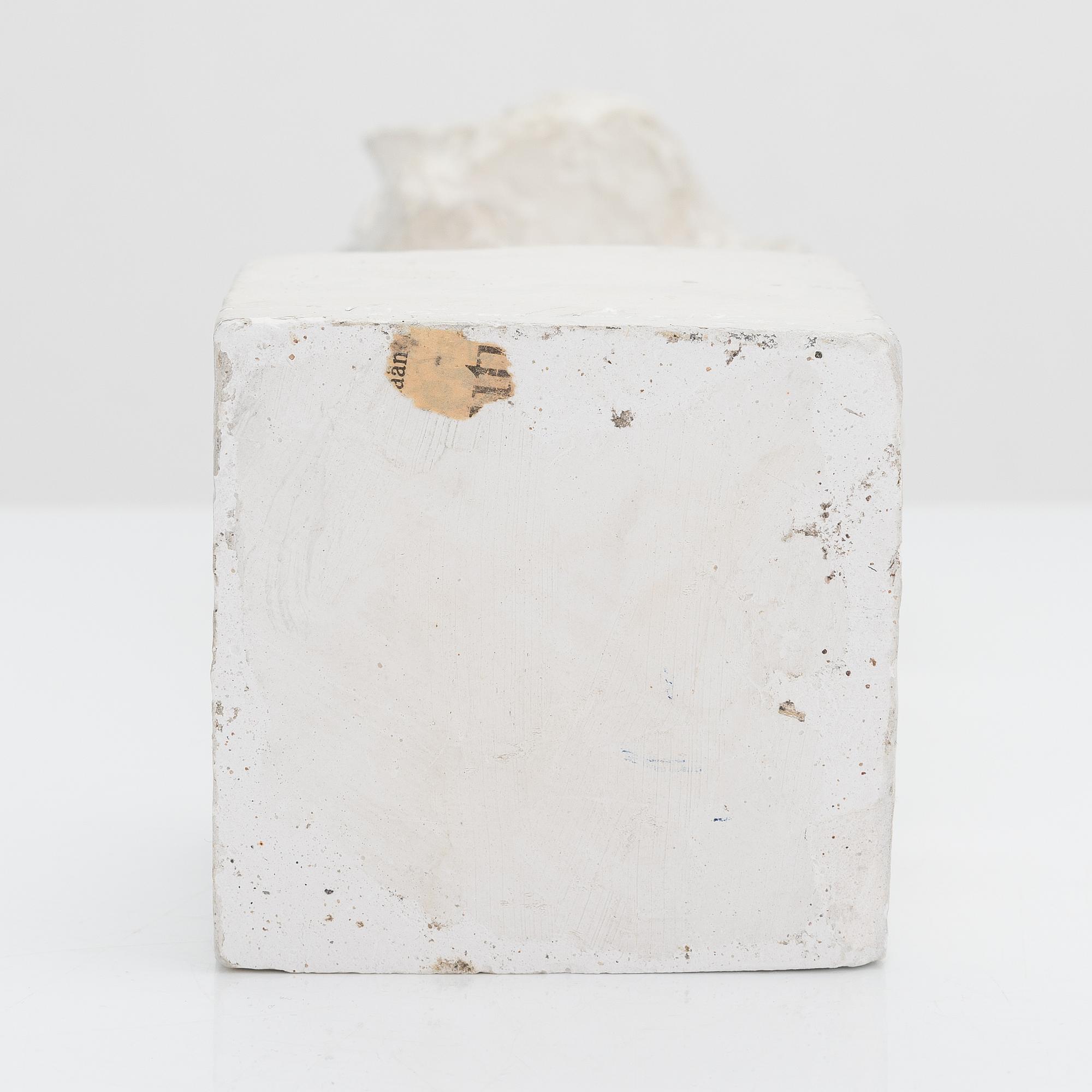 Wäinö Aaltonen, skulptur, gips, signerad.