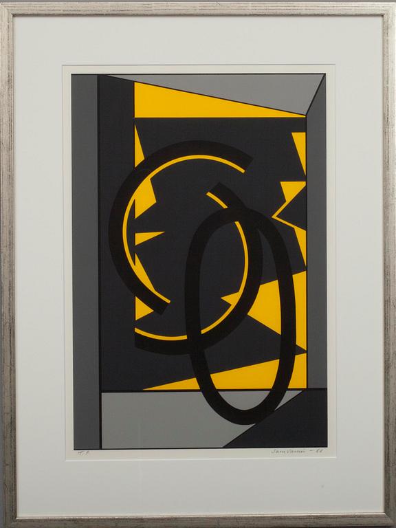 SAM VANNI, serigrafi, T.P. sign. och dat. -88.