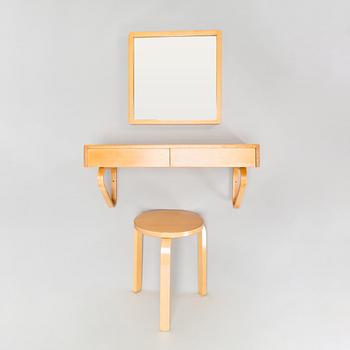 Alvar Aalto, tamburmöbler, 3 st för Artek 1950-tal och senare.