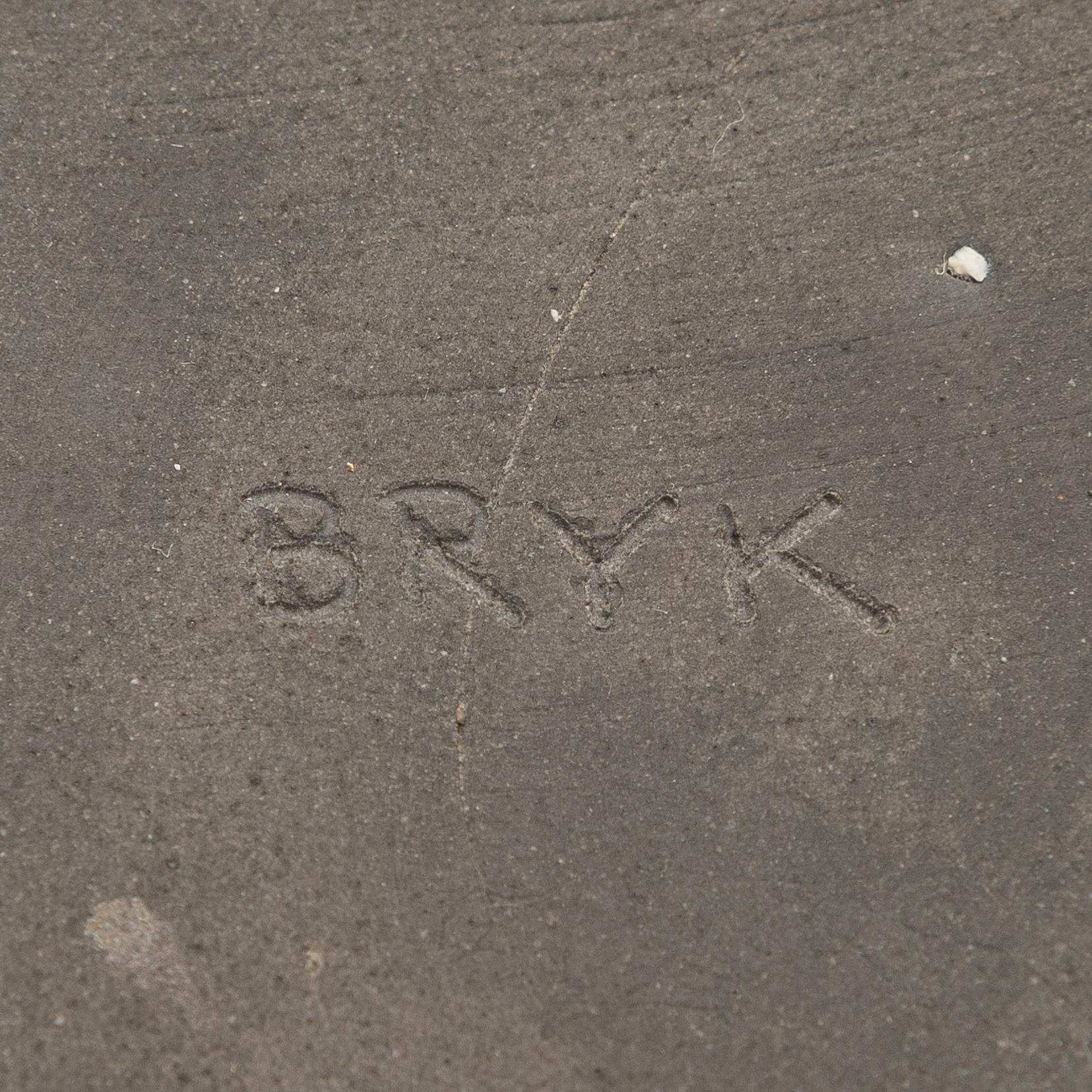 Rut Bryk, skål, stengods, signerad BRYK.