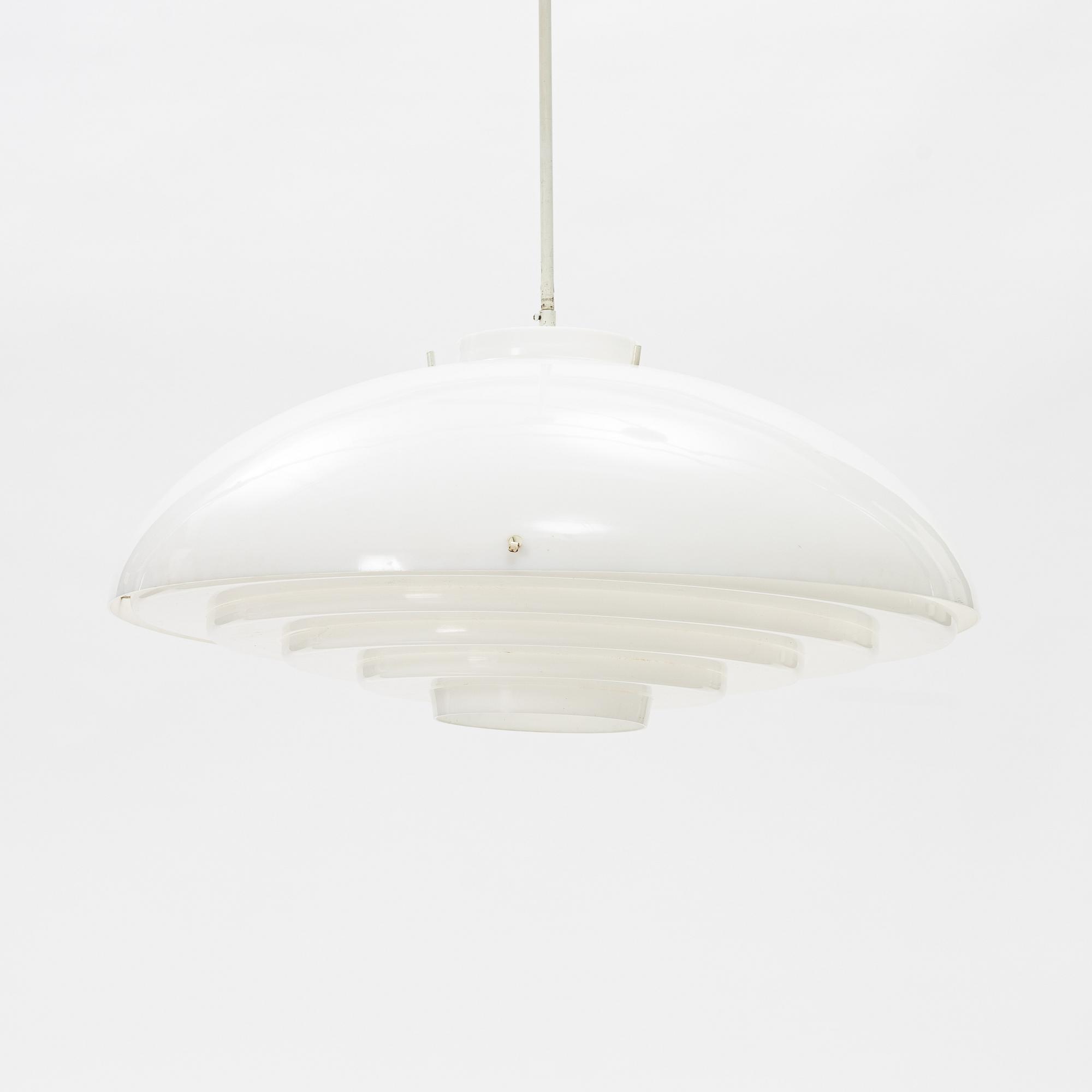 A ceiling lamp by Hans-Agne Jakobsson for Markaryd. Latter part of the 20:th century.