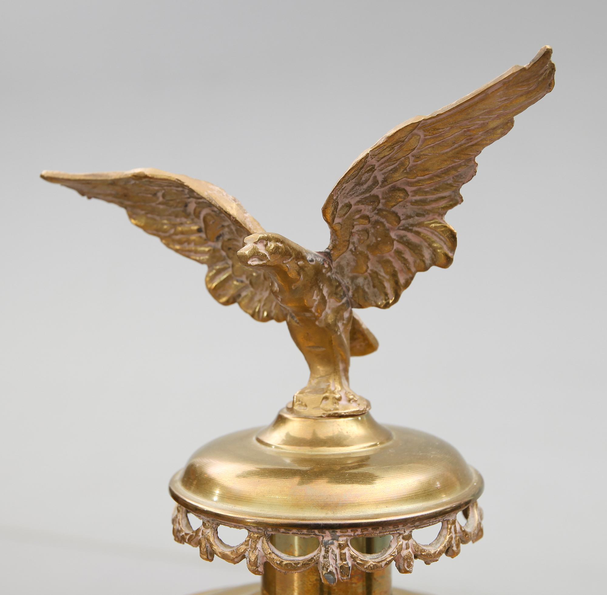 VAGNSLYKTOR, 1 par, mässing, 1900-talets första hälft.